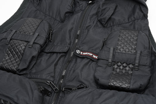 Tamrac Mens Black Photography Vest, Full Zip, Padded, Clean