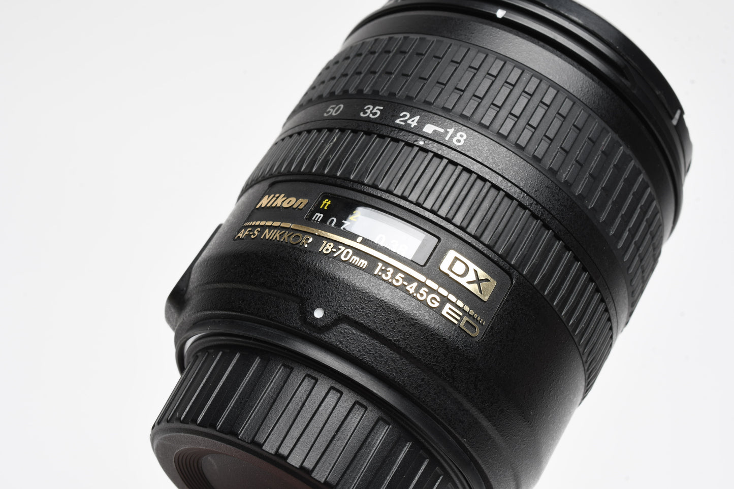 Nikon AF-S Nikkor 18-70mm 1:3.5-4.5 G ED DX IF Lens, Caps, Nice!