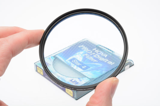 Hoya 72mm Star 4 DMC LPF filter in jewel case, Mint