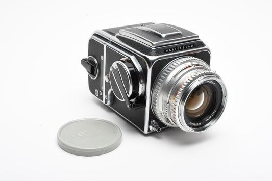 Hasselblad 500C (CM) w/80mm f2.8, WLF, A12 Back, Very clean, tested, accurate!!