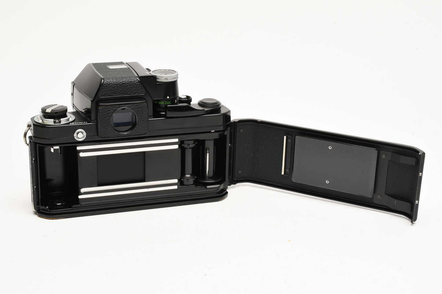 Nikon F2 Black 35mm SLR body w/DP-1 finder, very clean & accurate, Timeless