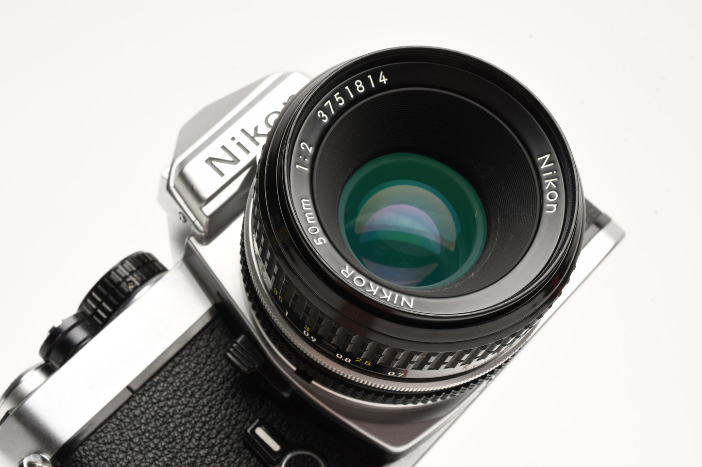 Nikon FE 35mm SLR w/50mm f/2, Strap, New Seals! Great! Very clean