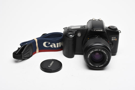Canon EOS Rebel G 35mm SLR w/EF 35-80mm f4-5.6 III lens, Strap, Clean