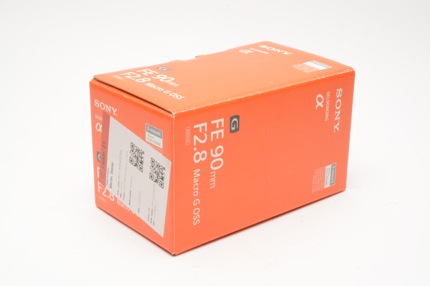 Sony FE 90mm f/2.8 Macro G OSS Lens SEL90M28G Mint Boxed USA