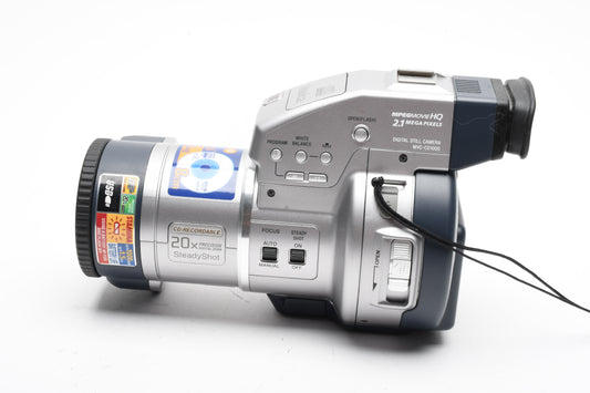 Sony Mavica MVC-CD1000 2.1MP CD camera for Parts or Repair