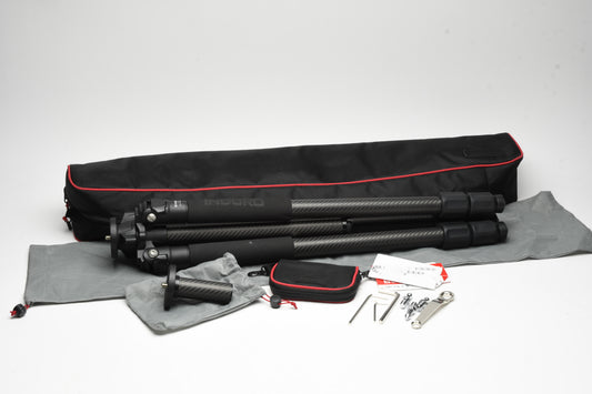 Induro CLT303L Series 3 Stealth 3-Section Carbon Fiber Tripod, Case, Nice!