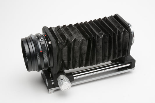 Minolta Auto Bellows w/Macro Rokkor-X 100mm f4 Lens, Clean, smooth, nice!