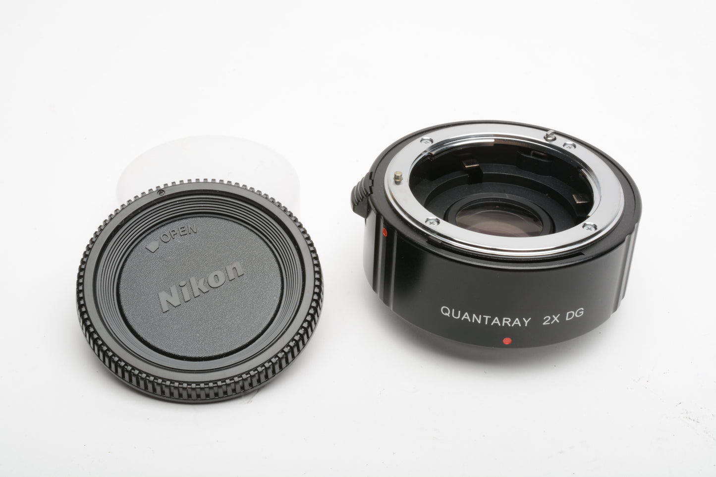 Quantaray 2X DG for Nikon AF, Caps, Very clean