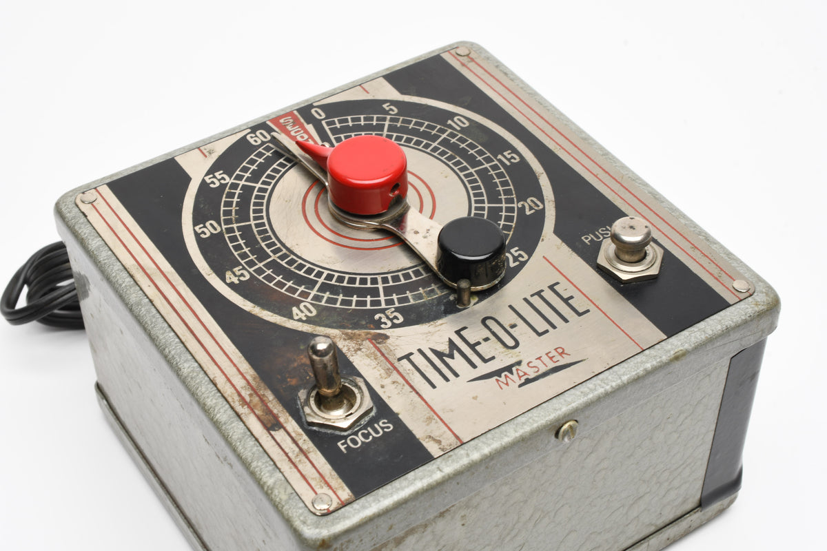 Time-O-Lite M-49 Master darkroom timer, Works well