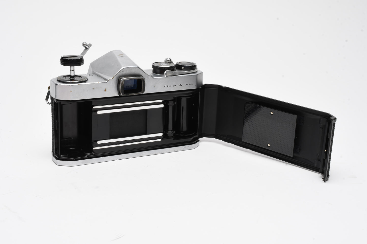 Pentax Spotmatic SP 1000 35mm SLR w/ cap, strap, new seals *FOR PARTS/REPAIR