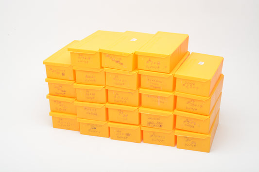 23X Plastic storage boxes for 35mm mounted slides, holds 40 slides