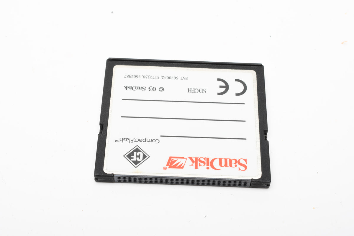 SanDisk Ultra II 1GB CF Compact Flash Card in Jewel Case