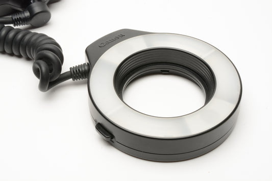 Canon Macro Ring Lite ML-3 TTL macro flash, tested, works well, Nice macro