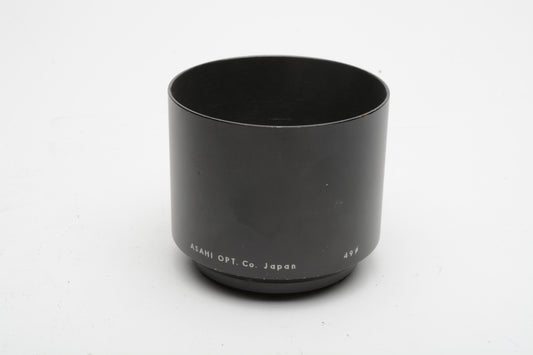 Asahi Pentax Metal Lens Hood Takumar 135mm f3.5 150mm f4 200mm f5.6