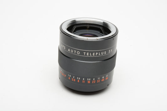APS Kenko Auto Teleplus 3X converter M42 screw mount in case
