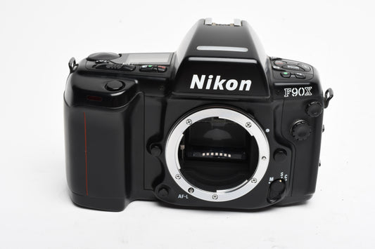 Nikon F90X N90s 35mm SLR Body w/MF-25 data back, Clean, Works great!!