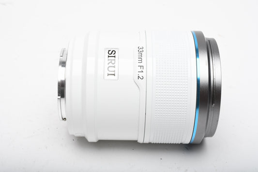 Sirui Sniper 33mm F1.2 APS-C Auto Focus Cine Lens for Sony E Mount, Caps, Hood, Pouch