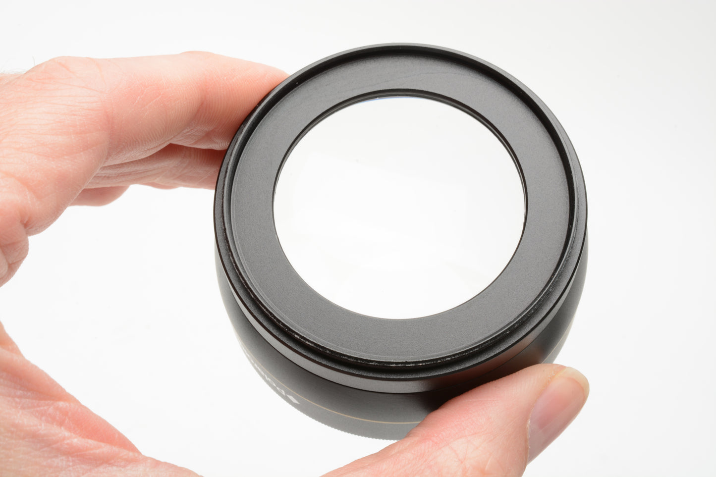 Set of 2 Polaroid Studio Series Auxiliary lenses .43X and 2.2X +Adapters, pouches