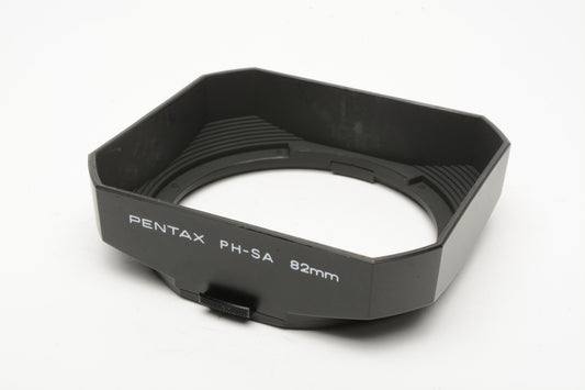 Pentax PH-SA lens hood for 75mm f4 67 6x7 82mm in case, Very clean