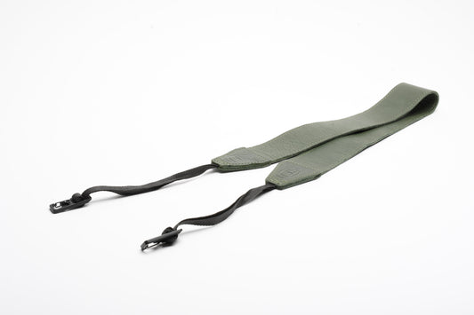 Lucky 2" leather quality camera strap (Olive green), Nice!