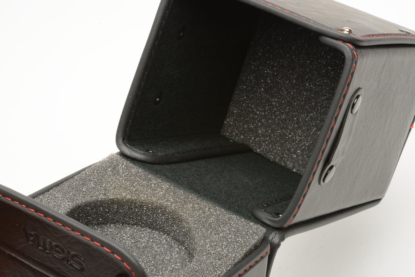 Sigma HC-6 hard square lens case 6.5" tall, 3.5" wide, very clean
