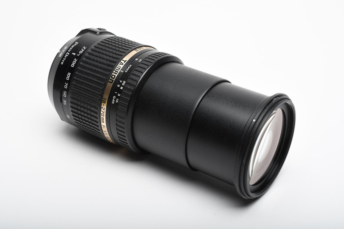 Tamron AF 18-270mm f3.5-6.3 Di II VC Zoom Lens B008 for Nikon w/Hood