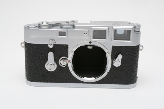 Leica M3 SS (Single Stroke) Chrome 35mm Rangefinder Camera Body, clean, tested