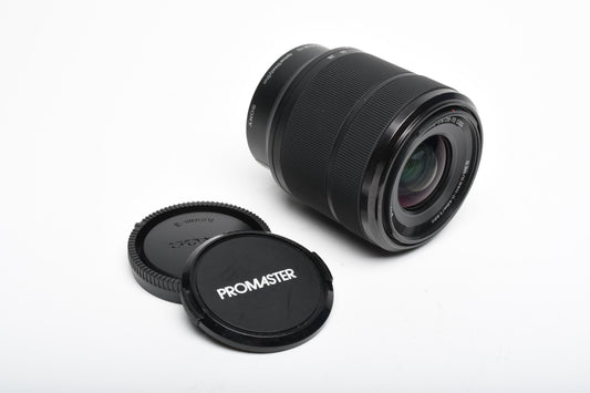 Sony FE 28-70mm f3.5-5.6 OSS E-Mount lens SEL2870, caps, Great