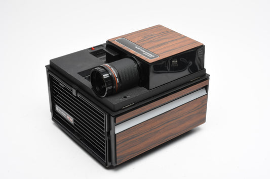 Bell & Howell Slide Cube Projector Model AF66 Tested, Works, w/Remote