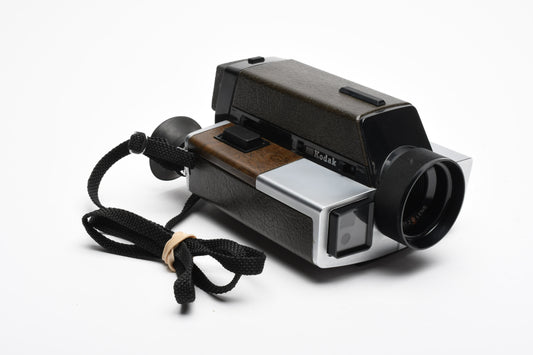 Kodak XL33 S8 Movie camera w/custom fitted case, Works!