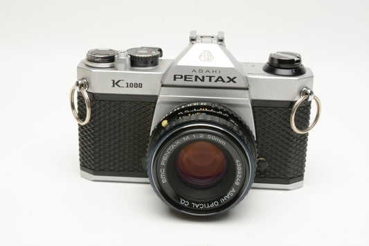Pentax K1000 Special Deluxe Edition w/50mm F2, Incredibly rare! Boxed