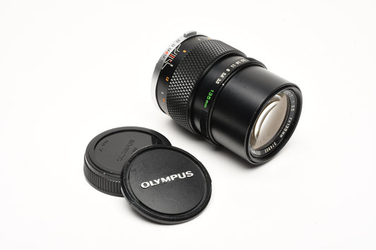 Olympus 135mm f3.5 Zuiko Auto-T Portrait lens, w/Caps