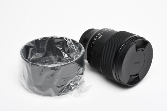 Sigma 85mm f1.4 DG DN Art lens for Sony E-Mount, Boxed, USA, Mint