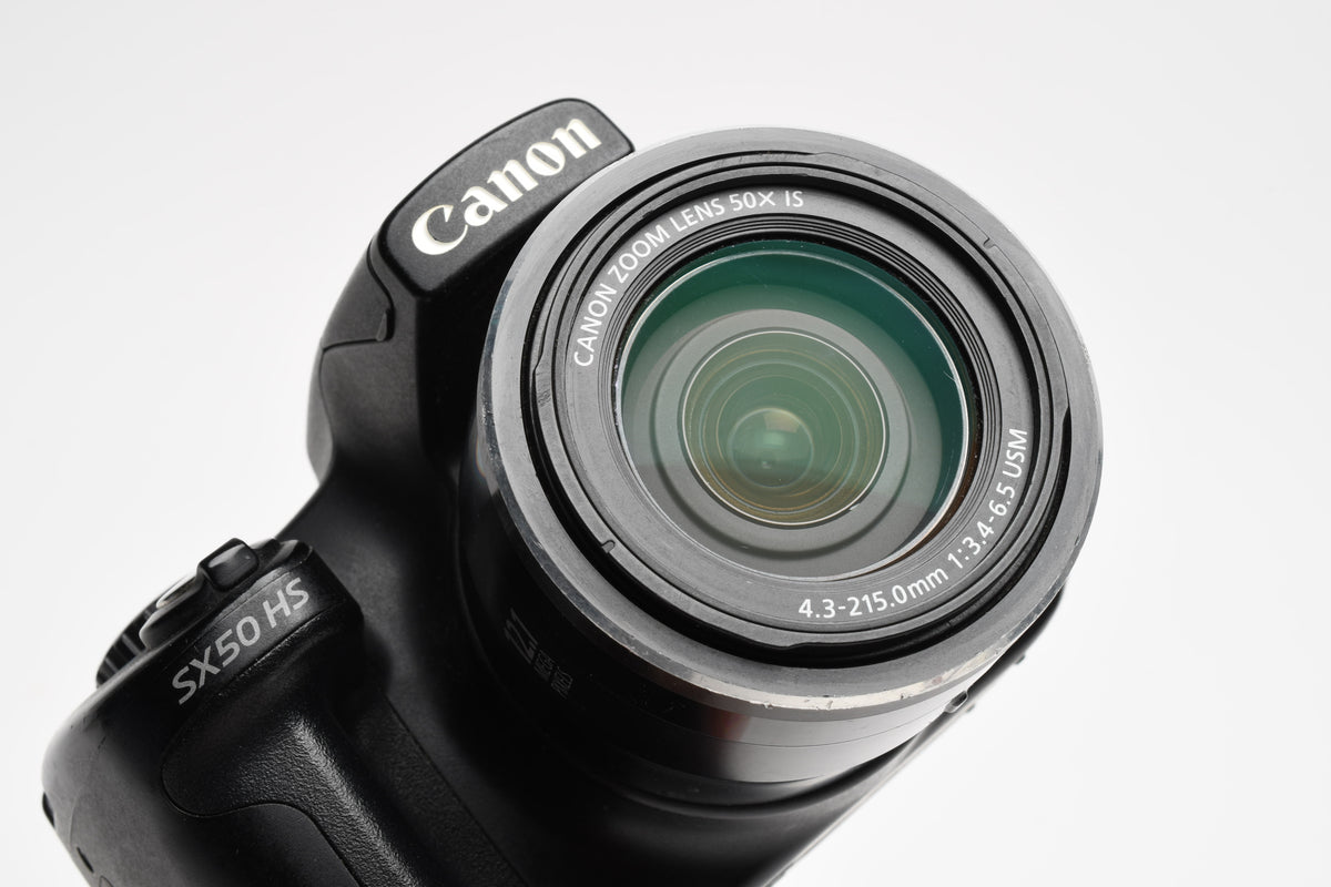 Canon PowerShot SX50 HS 12.1MP Digital Point&Shoot Camera w/2X Batts, Strap