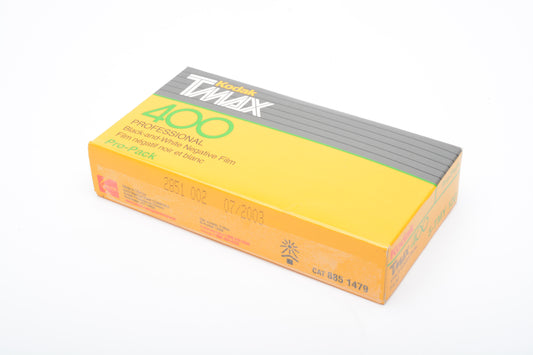 5X Kodak TMY 400ASA B&W 120 film Expired 07/2003