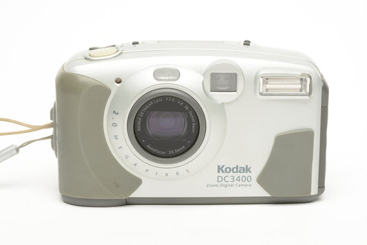 Kodak DS3400 bundle w/case, AC adapter, 1Gb CF card, manuals +CD - *READ