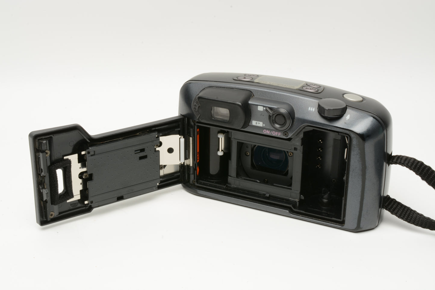 Pentax IQZoom 140 QD 35mm Point&Shoot Camera w/38-140mm zoom, tested, +manual