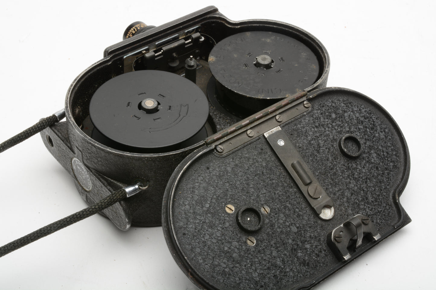 Bell & Howell 134E Filmo Double Run 8 Vintage Movie Camera, Works! Clean