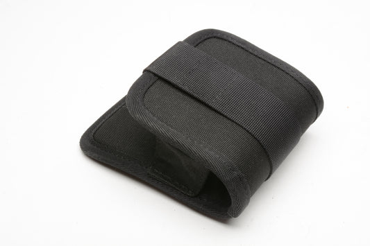 Manfrotto tripod leg holster, nice & clean, strap loop at back