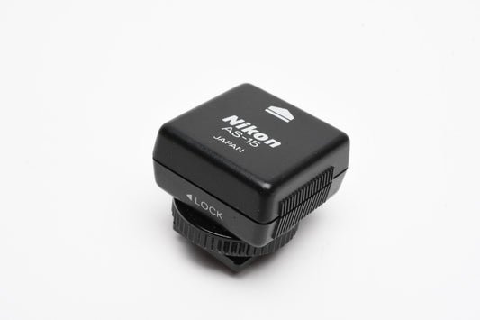Nikon AS-15 Sync Terminal Adapter - New in Box