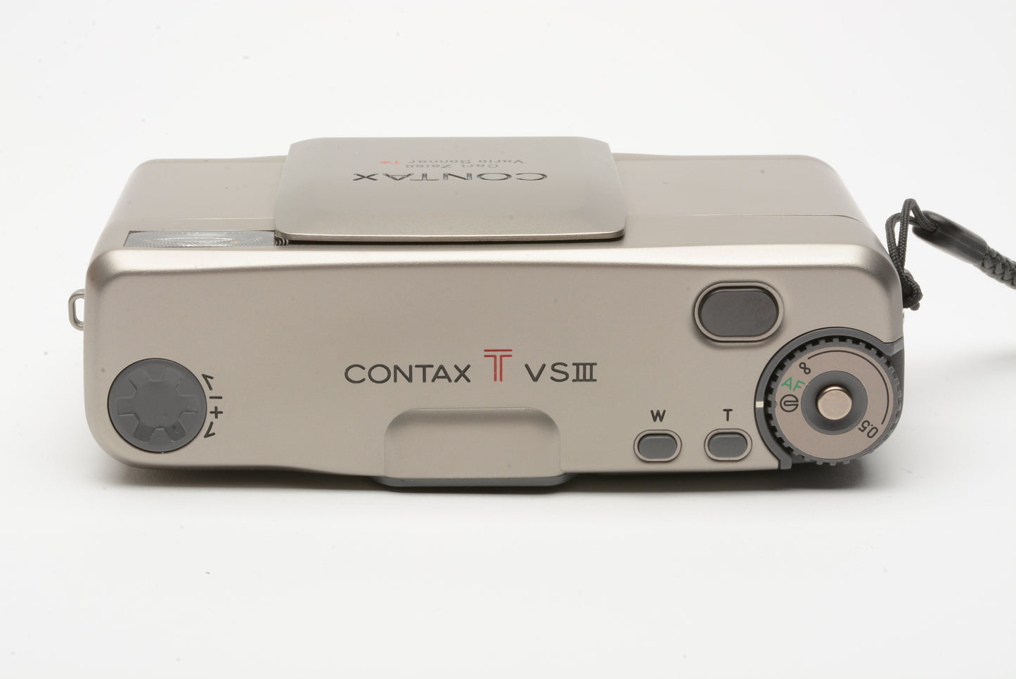 Contax TVS III Silver 35mm Point&Shoot camera, boxed, case+manual, very Nice!