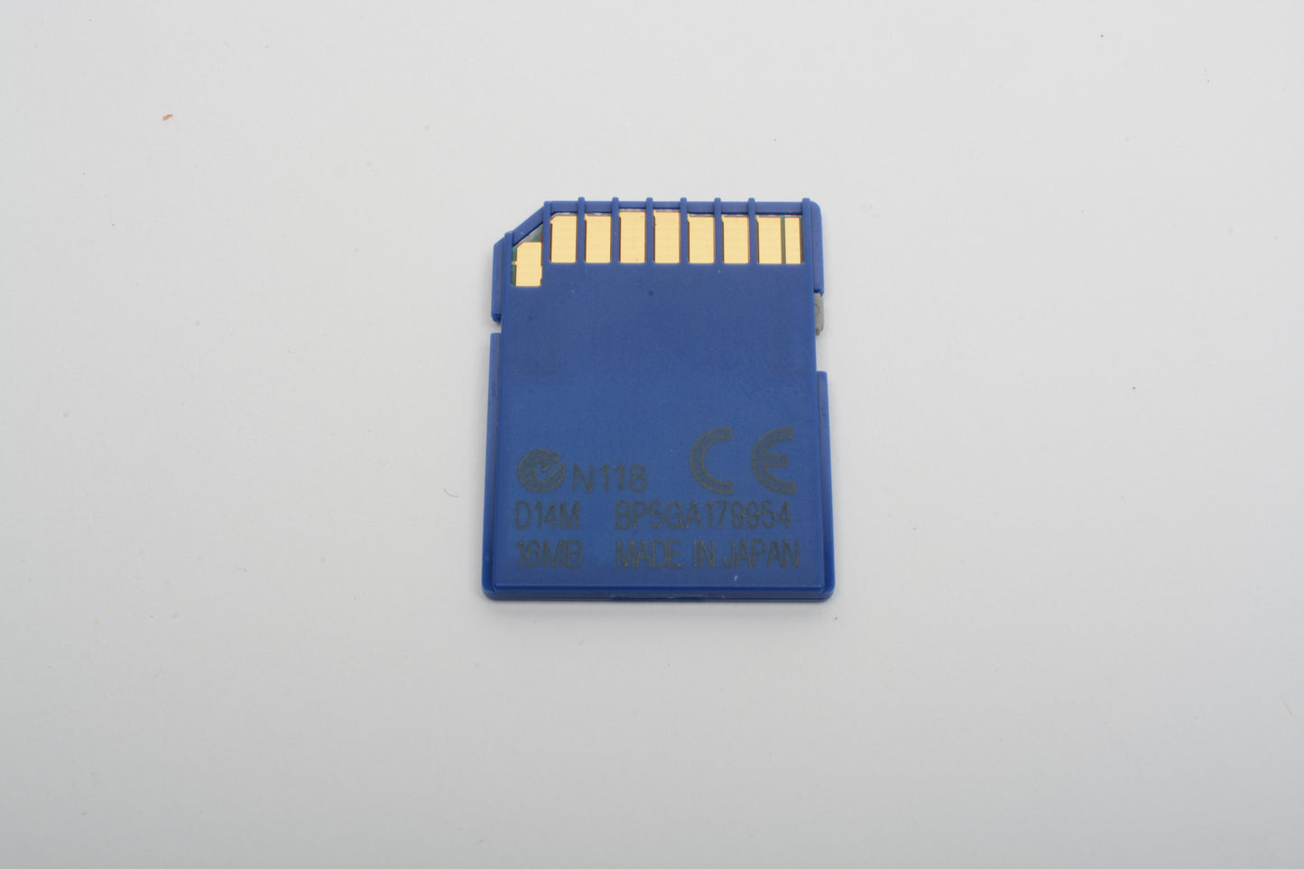 Canon SDC-16M 16MB SD Card, Clean and Formatted