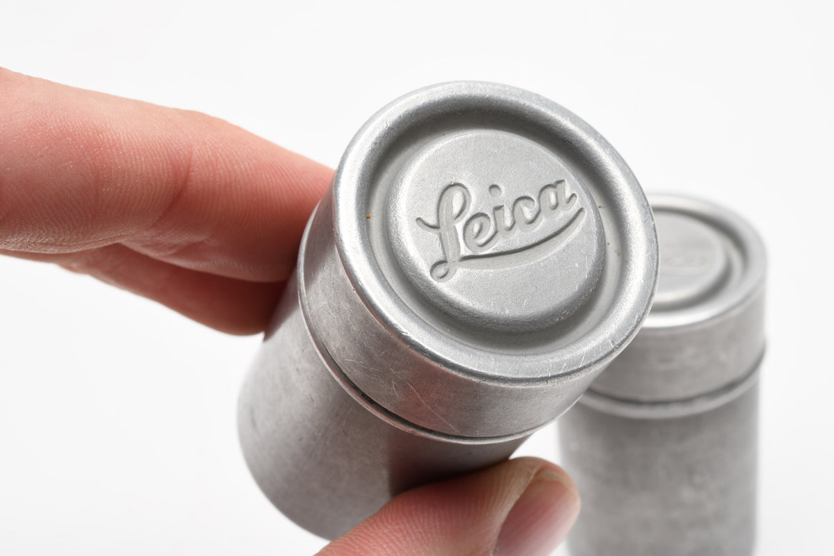 2X Leica Z reloadable cassette FILCA in aluminum cans, Great!