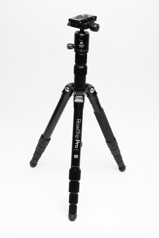 MeFOTO RoadTrip Pro Aluminum Series 1 Travel Tripod BMRTPROABLK