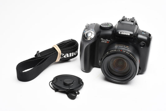 Canon Powershot SX10IS 10MP Digital Point&Shoot camera +4GB SD, Great!