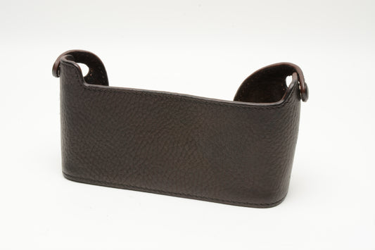 Mr. Zhou black leather half case for Contax G1 (Bottom)