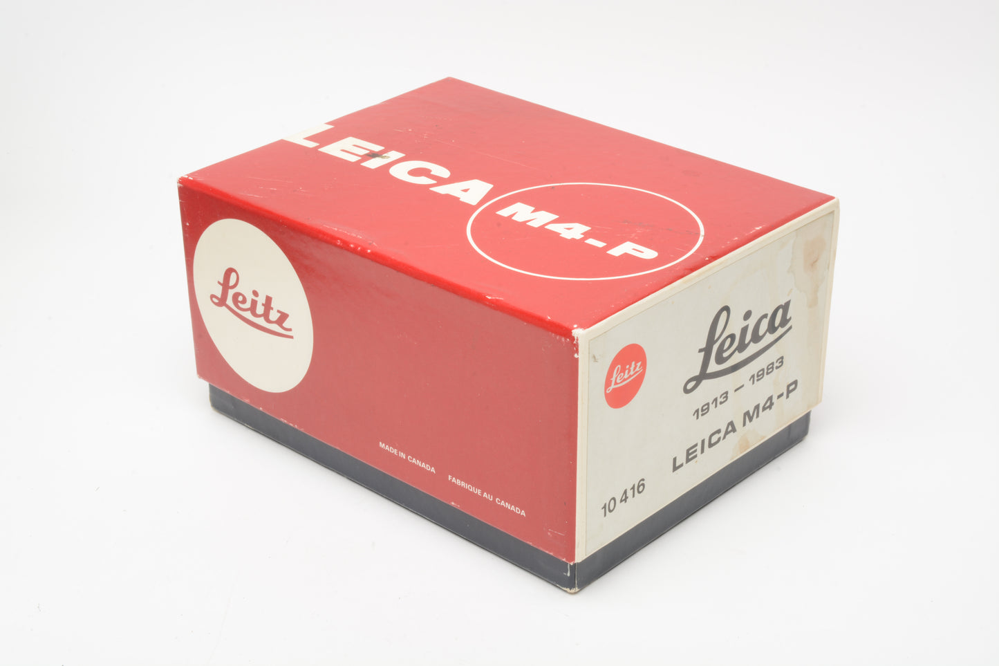 Leica M4-P 70 JAHRE 1913-1983 Edition Chrome Rangefinder, CLA'd, Mint-, Boxed