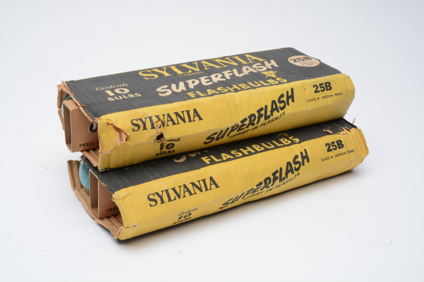 20x New Sylvania Superflash 25B Class M Flash Bulbs (2x 10-packs)