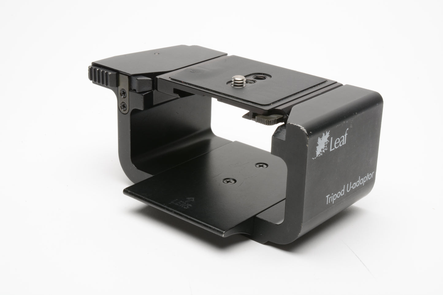 Leaf tripod U-adapter & QR plate for Digital Back, Very clean