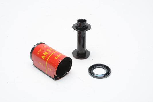 5X reloadable 35mm film canisters/cartridges/cassettes - clean assortment